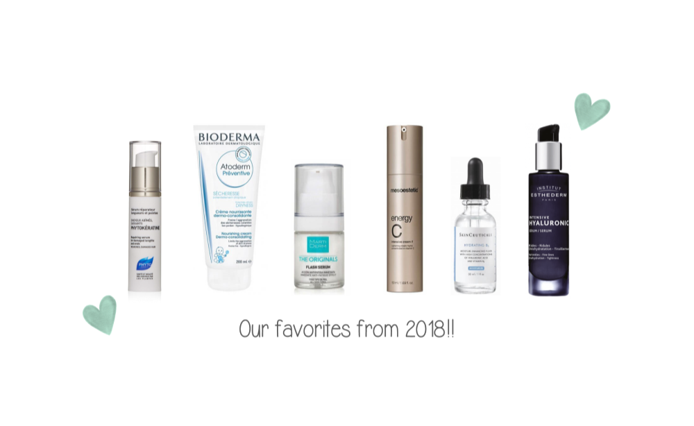 Favorite cosmetics from 2018