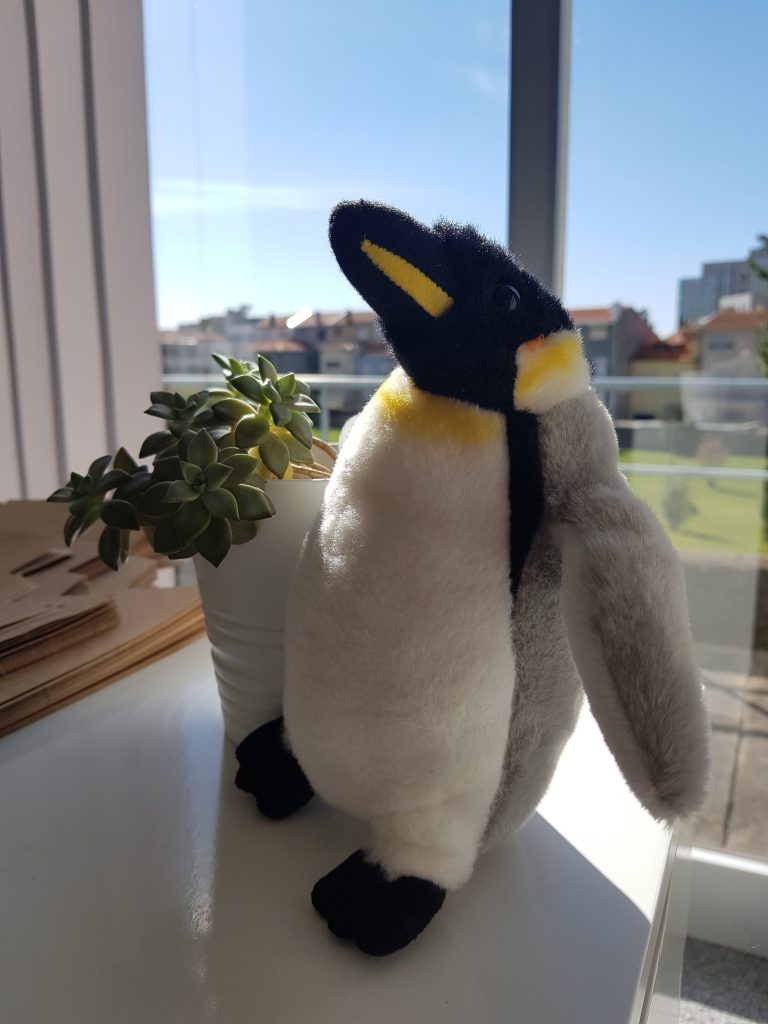 adelie penguin plush