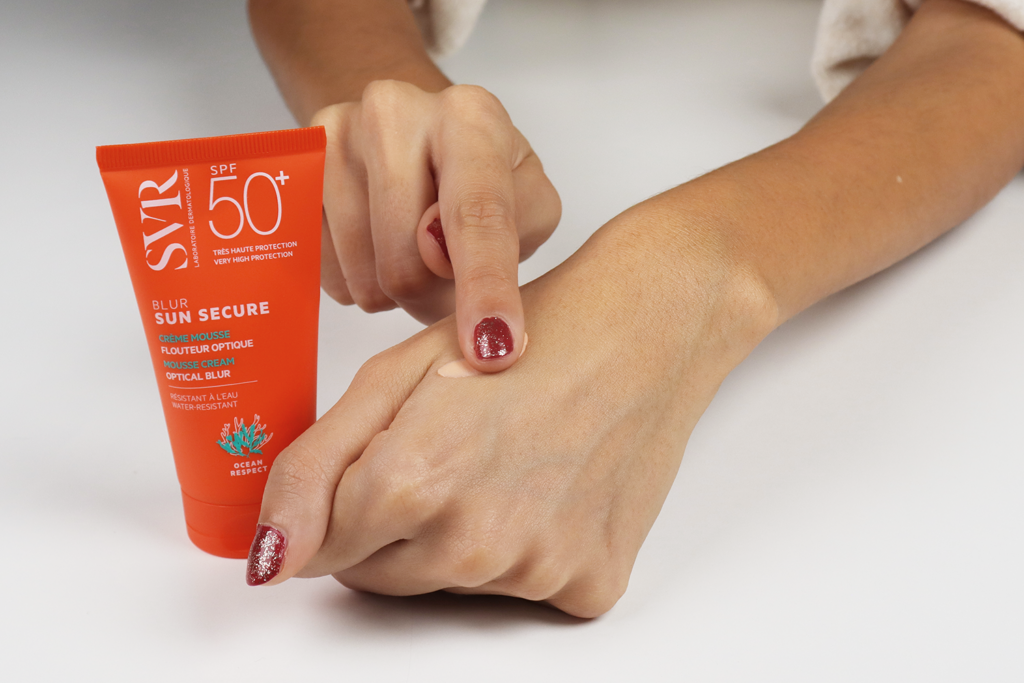 SVR Sun Secure Blur Optical Mousse Cream SPF50+